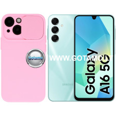 Samsung Galaxy A16, Samsung Galaxy A16 5G dėklai ir apsauginiai stiklai - B-Private dėklas nugarėlė Samsung Galaxy A16, Samsung Galaxy A16 5G telefonams rožinės spalvos
