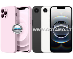 B-Soft Plus dėklas nugarėlė Apple iPhone 16e telefonui šviesiai rožinės spalvos