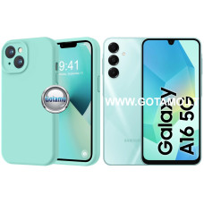 B-Soft Plus dėklas nugarėlė Samsung Galaxy A16, Samsung Galaxy A16 5G telefonams mėtinės spalvos