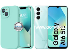 B-Soft Plus dėklas nugarėlė Samsung Galaxy A16, Samsung Galaxy A16 5G telefonams mėtinės spalvos