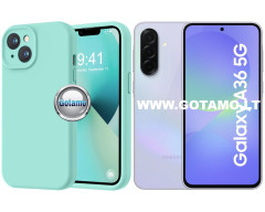 B-Soft Plus dėklas nugarėlė Samsung Galaxy A36 telefonui mėtinės spalvos