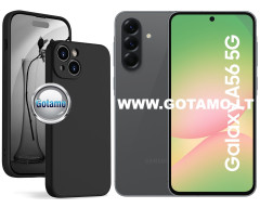 B-Soft Plus dėklas nugarėlė Samsung Galaxy A56 telefonui juodos spalvos