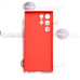 B-Soft Plus dėklas nugarėlė Samsung Galaxy S23 Ultra telefonui raudonos spalvos