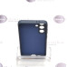 B-Soft Plus dėklas nugarėlė Samsung Galaxy S24 FE telefonui tamsiai mėlynos spalvos