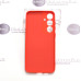 B-Soft Plus dėklas nugarėlė Samsung Galaxy S24+ (S24 Plus) telefonui raudonos spalvos