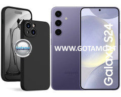 B-Soft Plus dėklas nugarėlė Samsung Galaxy S24 telefonui juodos spalvos