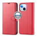 Diary Mate dėklas Samsung Galaxy A26 telefonui raudonos spalvos