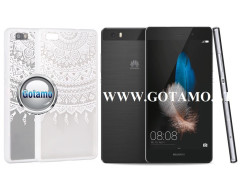 Engrave Tidy dėklas nugarėlė Huawei P8 Lite telefonui baltos spalvos