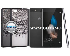 Engrave Tidy dėklas nugarėlė Huawei P8 Lite telefonui juodos spalvos