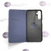 Gotamo Vintage natūralios odos dėklas Samsung Galaxy A15, Samsung Galaxy A15 5G telefonams mėlynos spalvos