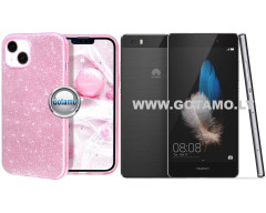 iLLumi-Neo silikoninis dėklas nugarėlė Huawei P8 Lite telefonui rožinės spalvos