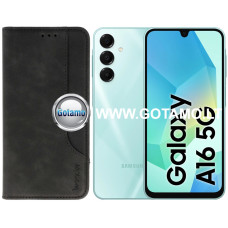 Samsung Galaxy A16, Samsung Galaxy A16 5G dėklai ir apsauginiai stiklai - M-Wonder dėklas Samsung Galaxy A16, Samsung Galaxy A16 5G telefonams juodos spalvos