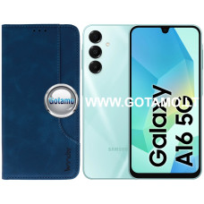 Samsung Galaxy A16, Samsung Galaxy A16 5G dėklai ir apsauginiai stiklai - M-Wonder dėklas Samsung Galaxy A16, Samsung Galaxy A16 5G telefonams mėlynos spalvos
