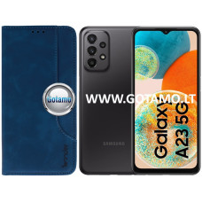 M-Wonder dėklas Samsung Galaxy A23, Samsung Galaxy A23 5G telefonams mėlynos spalvos