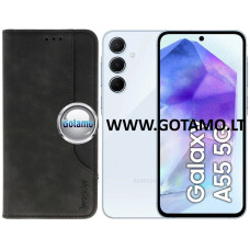 Samsung Galaxy A55 dėklai ir apsauginiai stiklai - M-Wonder dėklas Samsung Galaxy A55 telefonui juodos spalvos