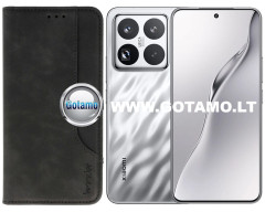 M-Wonder dėklas Xiaomi 15 Pro telefonui juodos spalvos