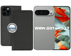 Re-Grid magnetinis dėklas Google Pixel 9 Pro XL telefonui juodos spalvos