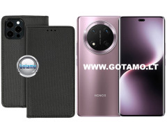 Re-Grid magnetinis dėklas Honor Magic 7 Lite, Honor X9c, Honor X60 Pro telefonams juodos spalvos