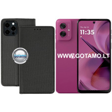 Motorola Moto G54, Motorola Moto G55, Motorola Moto G64 dėklai ir apsauginiai stiklai - Re-Grid magnetinis dėklas Motorola Moto G54, Motorola Moto G55, Motorola Moto G64 telefonams juodos spalvos