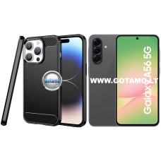 Siege dėklas nugarėlė Samsung Galaxy A56 telefonui juodos spalvos