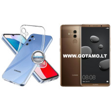 Skin silikoninis dėklas 1MM storio Huawei Mate 10 Pro telefonui