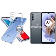 Skin silikoninis dėklas 1MM storio Motorola Moto G31, Motorola Moto G41 telefonams