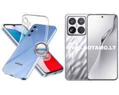 Skin silikoninis dėklas 1MM storio Xiaomi 15 Pro telefonui