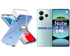 Skin silikoninis dėklas 1MM storio Xiaomi Redmi Note 14 5G telefonui