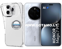 Skin silikoninis dėklas 2MM storio Honor Magic 7 Pro telefonui