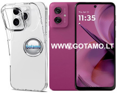 Skin silikoninis dėklas 2MM storio Motorola Moto G54, Motorola Moto G55, Motorola Moto G64 telefonams