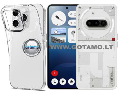 Skin silikoninis dėklas 2MM storio Nothing Phone 3a telefonui