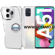 Samsung Galaxy A51 deklas nugarele