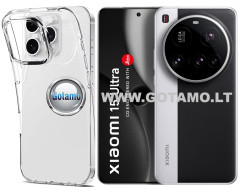 Skin silikoninis dėklas 2MM storio Xiaomi 15 Ultra telefonui