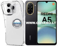 Skin silikoninis dėklas 2MM storio Xiaomi Redmi A5 4G, Xiaomi Poco C71 telefonams