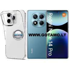 Xiaomi Redmi Note 14 Pro 4G deklas nugarele