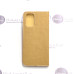 Vennus Diary magnetinis dėklas Xiaomi Redmi Note 10, Xiaomi Redmi Note 10S, Xiaomi Poco M5s telefonams aukso spalvos