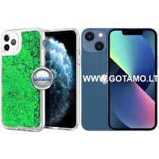 Apple iPhone 13 dėklai ir apsauginiai stiklai - Waterfall2 dėklas nugarėlė Apple iPhone 13 telefonui žalios spalvos