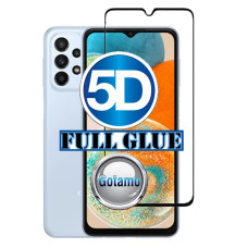 Apsauga ekranui gaubtas grūdintas stiklas Samsung Galaxy A23, Samsung Galaxy A23 5G mobiliesiems telefonams juodos spalvos 5D pilnas padengimas klijais Plungė | Telšiai | Plungė