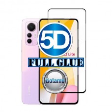 Apsauga ekranui gaubtas grūdintas stiklas Xiaomi 12 Lite mobiliajam telefonui juodos spalvos 5D pilnas padengimas klijais Kaunas | Kaunas | Šiauliai