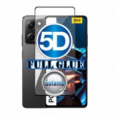 Apsauga ekranui gaubtas grūdintas stiklas Xiaomi Redmi Note 12 Pro, Xiaomi Poco X5 Pro mobiliajam telefonui juodos spalvos 5D pilnas padengimas klijais Plungė | Kaunas | Šiauliai