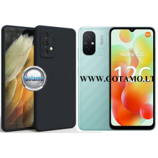 B-matte Pro dėklas nugarėlė Xiaomi Redmi 12C mobiliajam telefonui juodos spalvos Kaunas | Telšiai | Plungė