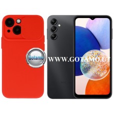 B-Private dėklas nugarėlė Samsung Galaxy A14, Samsung Galaxy A14 5G mobiliesiems telefonams raudonos spalvos Palanga | Telšiai | Vilnius