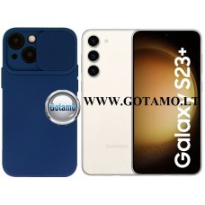 B-Private dėklas nugarėlė Samsung Galaxy S23+ (S23 Plus) mobiliajam telefonui tamsiai mėlynos spalvos Palanga | Vilnius | Vilnius
