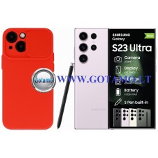 B-Private dėklas nugarėlė Samsung Galaxy S23 Ultra mobiliajam telefonui raudonos spalvos Vilnius | Klaipėda | Palanga