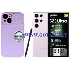 B-Private dėklas nugarėlė Samsung Galaxy S23 Ultra mobiliajam telefonui šviesiai violetinės (levandų) spalvos Palanga | Vilnius | Kaunas