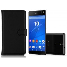Diary Mate dėklas Sony Xperia C5 Ultra mobiliesiems telefonams juodos spalvos Telšiai | Kaunas | Palanga