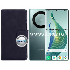 Honor Magic 5 Lite, Honor X9a dėklai ir apsauginiai stiklai - Diary Mate2 dėklas Honor Magic 5 Lite, Honor X9a mobiliesiems telefonams juodos spalvos