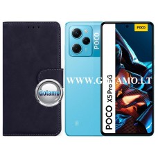 Diary Mate2 dėklas Xiaomi Poco X5 Pro mobiliajam telefonui juodos spalvos Šiauliai | Telšiai | Palanga