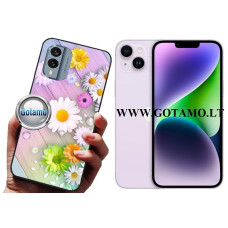 Flower Kamille dėklas nugarėlė Apple iPhone 14 Plus telefonui Plungė | Klaipėda | Šiauliai