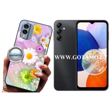 Flower Kamille dėklas nugarėlė Samsung Galaxy A14, Samsung Galaxy A14 5G telefonams Šiauliai | Palanga | Plungė